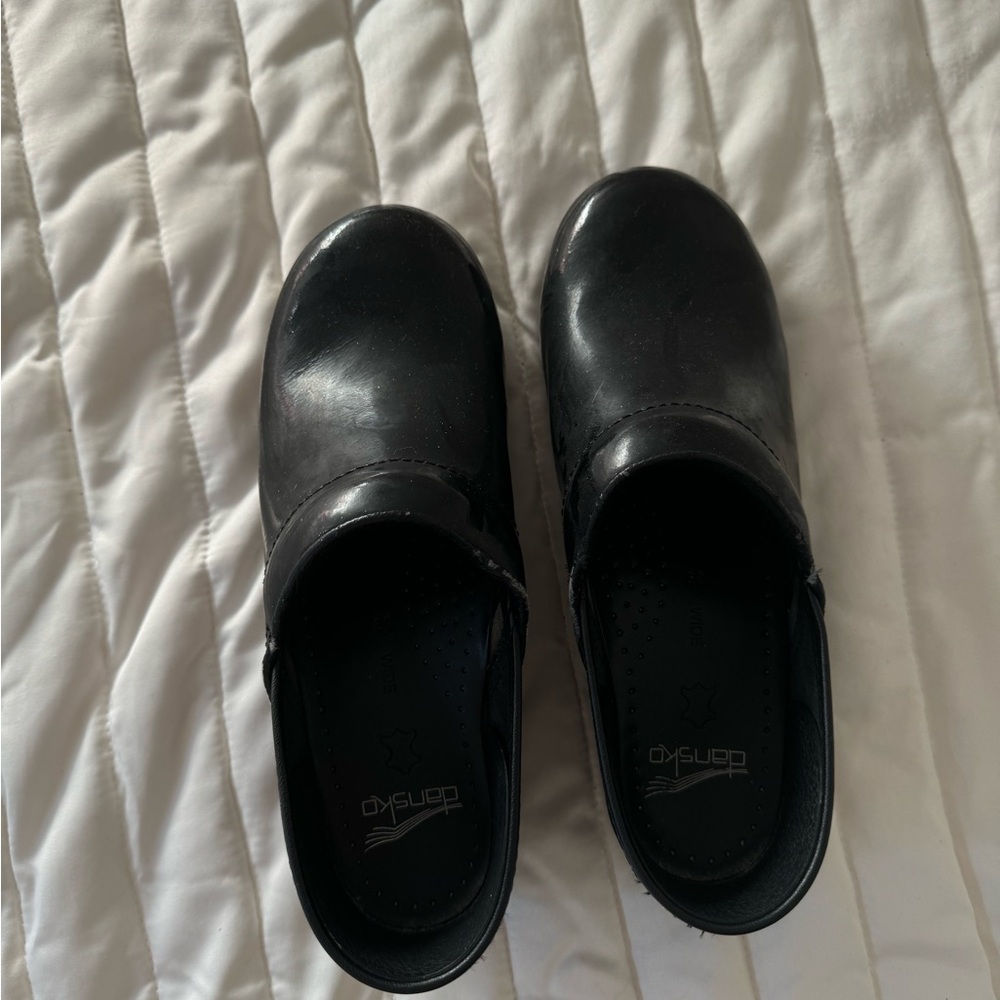 Dansko Black Clogs